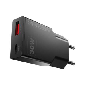 8435693113966 | P/N: MDGAN30 | Cod. Artículo: DSP0000039911 Cargador de pared mars gaming md - gan30 30w 1x usb tipo c 1 x usb tipo a negro