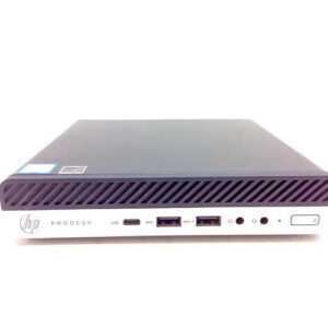 8435824122874 | P/N: OC-4083 | Cod. Artículo: DSP0000035186 Ordenador reacondicionado mini hp 600 g4 - i5 - 8th - 8gb - 256gb m.2 - win 11 pro - sin cable trebol - wifi+antena