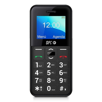 8436542859189 | P/N: 2323N | Cod. Artículo: DSP0000006775 Telefono movil spc fortune 2 pocket edition black - 1.77 pulgadas - radio - bluetooh