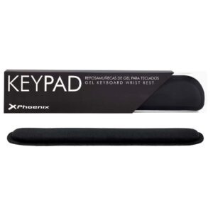 8436583235621 | P/N: PHKEYPAD | Cod. Artículo: DSP0000008608 Phoenix keypad reposamuñecas ergonómico espuma con memoria alta densidad negro