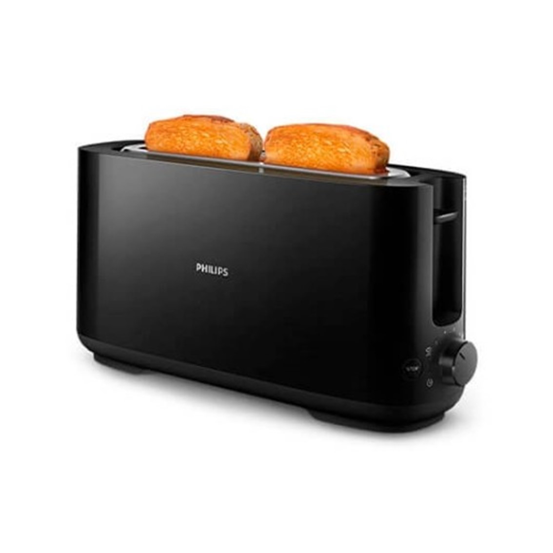 8710103821045 | P/N: HD2590/90 | Cod. Artículo: DSP0000014685 Tostadora philips daily collection hd2590 negro 1030w - 8 niveles - 2 ranuras largas - bandeja migas