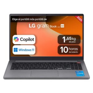8806096358788 | P/N: 15U50T-G.AA56B | Cod. Artículo: MGS0000033353 Portatil lg gram 15u50t - g i5 - 1334 -  16gb -  ssd 512gb -  15.6 pulgadas fhd -  w11h
