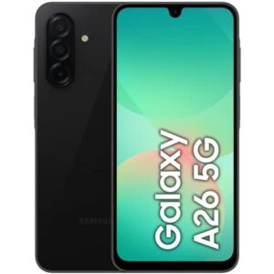8806097072829 | P/N: SM-A266BZKBEUB | Cod. Artículo: MGS0000026746 Telefono movil smartphone movil samsung galaxy a26 5g 6gb - 128gb - 6.7 pulgadas - negro