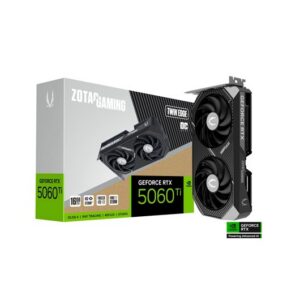 8886307700629 TARJETA GRÁFICA ZOTAC RTX 5060TI 16GB TWIN EDGE OC GDDR7 ZT-B50620H-10M A0056978 Zotac Tarjetas Gráficas ZT-B50620H-10M