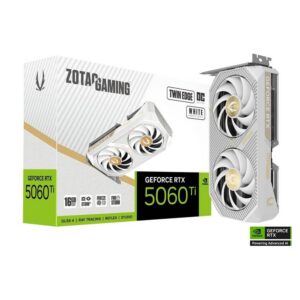 8886307701497 | P/N: ZT-B50620Q-10M | Cod. Artículo: DSP0000039945 Tarjeta grafica zotac gaming rtx 5060 ti twin edge oc white edition 16gb gddr7