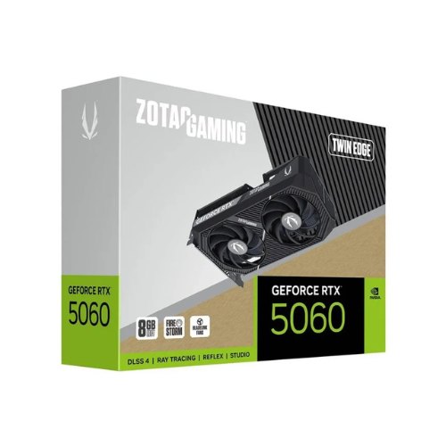 8886307701534 TARJETA GRÁFICA ZOTAC GAMING RTX 5060 TWIN EDGE 8GB GDDR7 ZT-B50600E-10M A0057742 Zotac Tarjetas Gráficas ZT-B50600E-10M