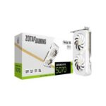 8886307702388 | P/N: ZT-B50700Q-10P | Cod. Artículo: DSP0000038868 Tarjeta grafica zotac rtx 5070 twin edge oc 12gb gddr7 white -  3x dp -  1x hdmi pci express 5.0