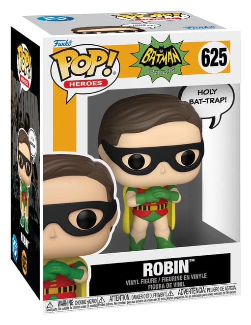 889698924702 | P/N: 92470 | Cod. Artículo: MGS0000034033 Funko pop sayings: batman 66 robin holy bat - trap