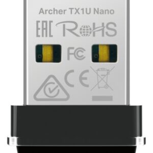 ADAPTADOR TP-LINK AX300 NANO WI-FI 6 USB 8885020627367 ARCHER TX1U NANO