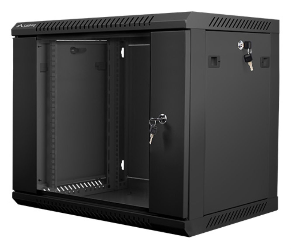 ARMARIO LANBERG 9U 600X450X512 AUTO ENSAMBLADO RACK 19 HASTA 60 KG NEGRO 5901969403091 WF01-6409-10B