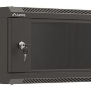 ARMARIO LANBERG MURAL RACK 19" 4U 540X350 FLAT PACK NEGRO PUERTA CRISTAL 5901969446876 WF03-5304-10B