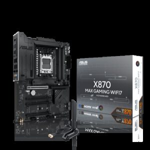 ASUS X870 MAX GAMING WIFI7 AMD X870 Zócalo AM5 ATX 4711636007849 | P/N: 90MB1LY0-M0EAY0 | Ref. Artículo: 1402021