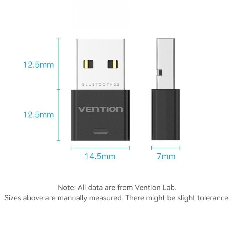 Adaptador USB - Bluetooth 5.3 Vention NAHB0 - Imagen 2