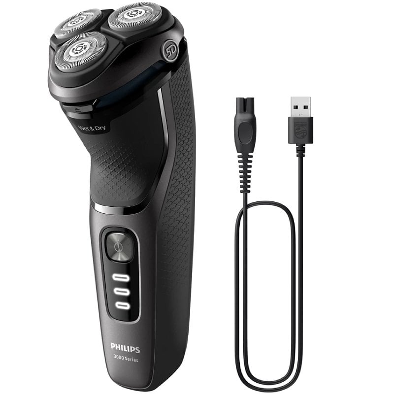 Afeitadora Philips Shaver Series 3000 S3343/13/ con Batería/ 4 Accesorios - Imagen 3