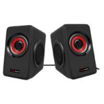 Altavoces Mars Gaming MS1/ 10W/ 2.0/ Rojos 4713105963144 MS1 TAC-ALT MS1