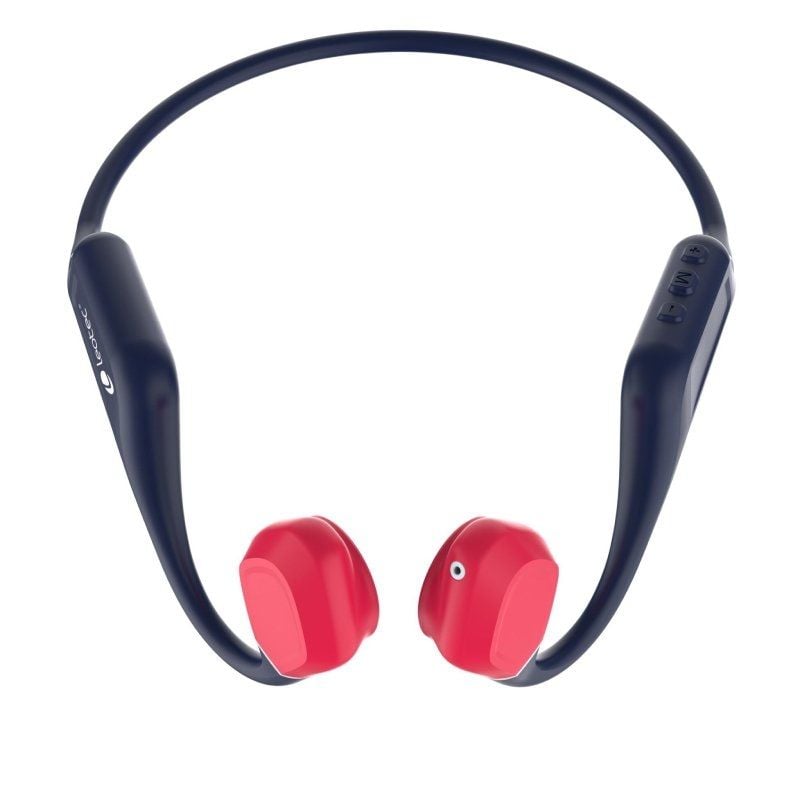 Auriculares Inalámbricos Deportivos de Conducción Ósea Leotec Osea Kuri/ con Micrófono/ Bluetooth/ Azules y Rojos - Imagen 5