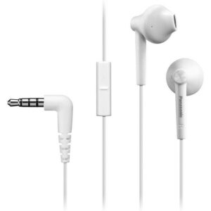Auriculares Intrauditivos Panasonic RP-TCM55/ con Micrófono/ Jack 3.5/ Blancos 5025232882397 RP-TCM55E-W PAN-AUR RP-TCM55 WH
