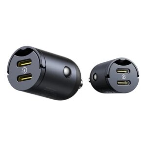 BASEUS TINY STAR MINI CAR CHARGER 2C 30W COSMIC BLACK 6932172677190 | P/N: C00035001121-03 | Ref. Artículo: 1406097