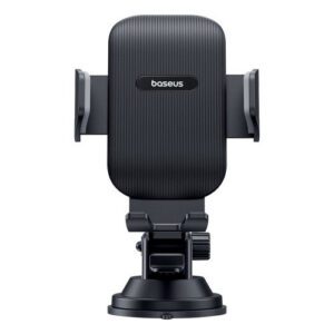 BASEUS ULTRACONTROL GO SERIES CLAMP-TYPE PHONE HOLDER (SUCTION CUP VERSION) CLUSTER BLACK 6932172641764 | P/N: C40361600111-00 | Ref. Artículo: 1406098