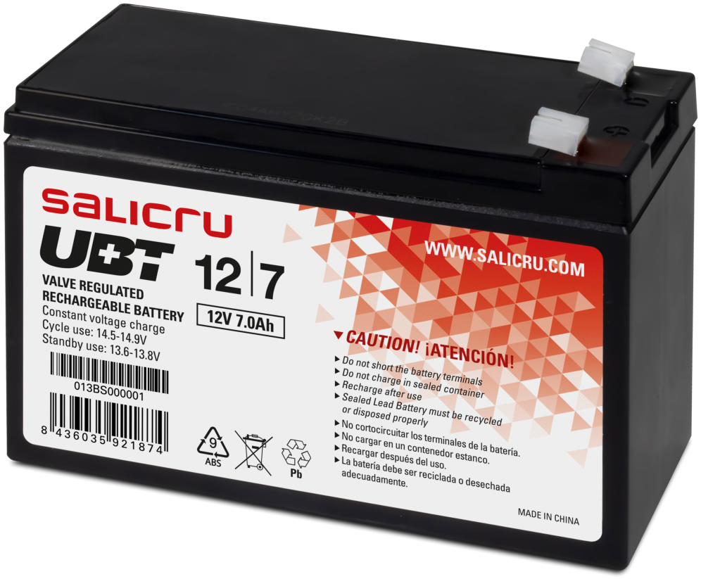 BATERIA SAI SALICRU UBT 12/7 8436035921874 013BS000001