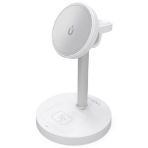 Base de carga Inalámbrica Aisens ASCH-15W3WC065-W/ 15W/ Blanco 8435739903520 ASCH-15W3WC065-W AIS-CAR ASCH-15W3WC065-W