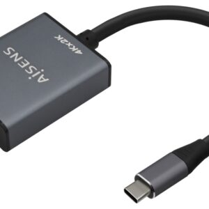 CABLE CONVERSOR AISENS ALUMINIO USB-C A HDMI 4K30HZ GRIS 15CM 8436574708172 A109-0685