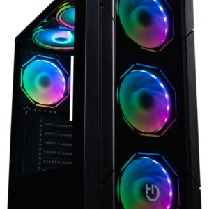 CAJA ATX HIDITEC V30 ARGB CRISTAL TEMPLADO 8436545692974 CHA010028