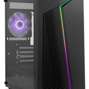CAJA NOX INFINITY RGB M-ATX CHASSIS MINITORRE NEGRO 8436587974212 NXINFTYZETA