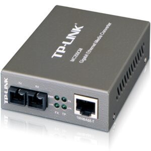 CONVERSOR MEDIOS TP LINK MC200CM MULTI MODE SC/UPC - RJ45 GIGA 0