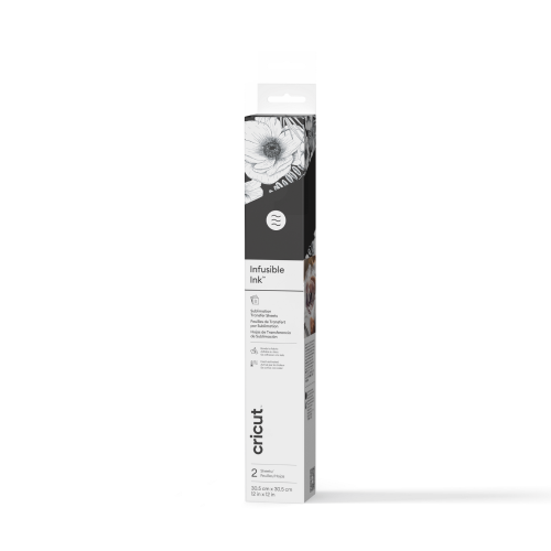 CRICUT INFUSIBLE INK TRANSFER SHEETS 2-PACK (BLACK) 0093573149283 | P/N: 2011320 | Ref. Artículo: 1401647