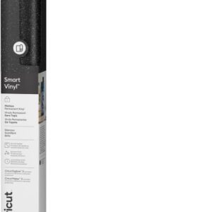 CRICUT SMART VINYL PERMANENT 33X91CM 1 SHEET (SHIMMER BLACK) 0093573752612 | P/N: 2011549 | Ref. Artículo: 1401743
