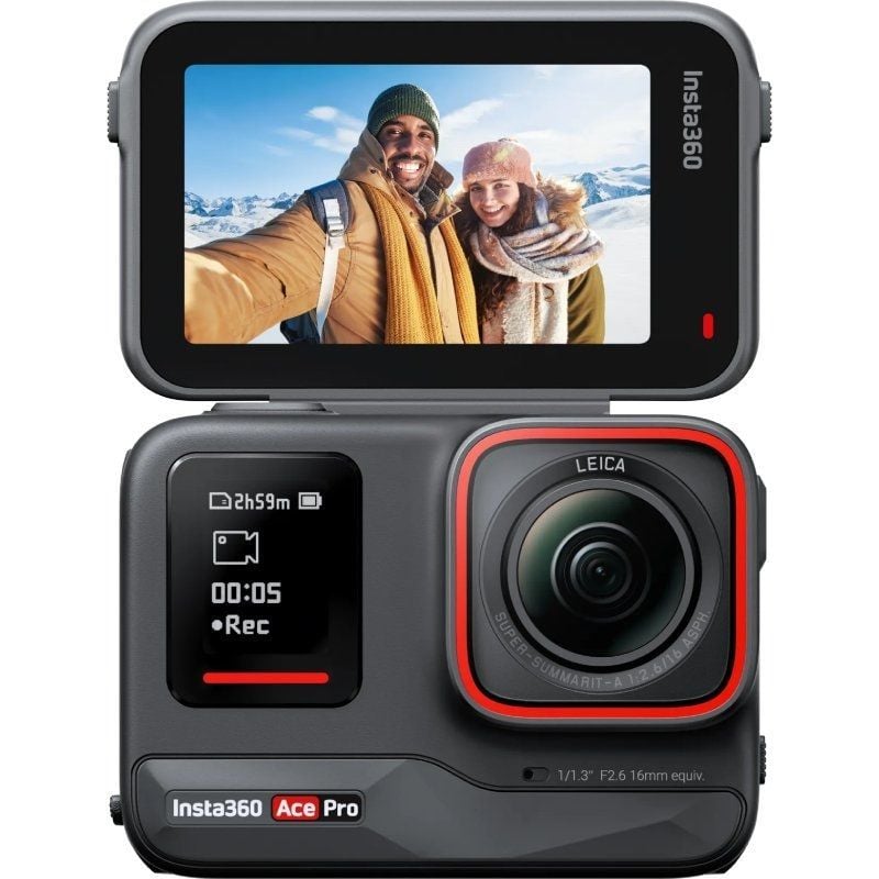 Cámara Digital Deportiva Insta360 Ace Pro/ 8K/ Ángulo de visión 180º/ Negra - Imagen 3