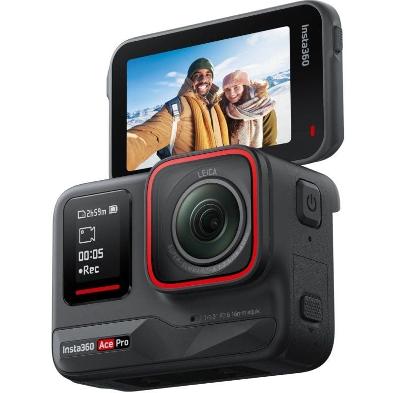 Cámara Digital Deportiva Insta360 Ace Pro/ 8K/ Ángulo de visión 180º/ Negra 6970357856251 INCAMAP3 IST-CAM ACE PRO ST