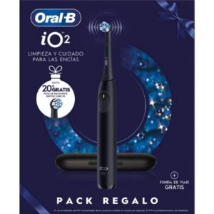 Cepillo Dental Braun Oral-B iO 2/ Incluye 2 Recambios/ Negro 8006530203852  ORAB-PAE CEP IO 2 2RE BK