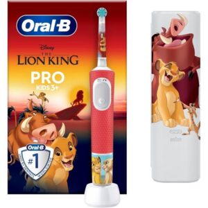 Cepillo Dental Oral-B Pro Kids 3 Rey León/ Incluye 1 Recambio y Funda 8700216297257  ORAB-PAE CEP PKD3P RL 1R