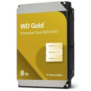 Disco Duro Western Digital WD Gold Enterprise 8TB/ 3.5"/ SATA III/ 256MB WD8005FRYZ-01CBLB0 WD8005FRYZ WD-HDD GOLD 8TB