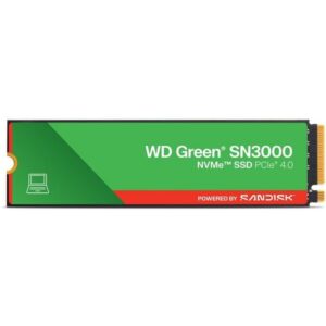 Disco SSD SanDisk WD Green SN3000 2TB/ M.2 2280 PCIe Gen4/ Full Capacity 718037904610 WDS200T4G0E WD-SSD WD GREEN SN3000 2TB