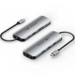 Docking USB Tipo-C Vention TQLHB/ 1xHDMI 4K/ 3xUSB/ 1xUSB Tipo-C PD/ 1xRJ45/ 1xJack 3.5mm/ 1xLector de Tarjetas/ Gris 6922794775114 TQLHB VEN-DOCK TQLHB