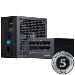 Fuente de Alimentación Hiditec GDX850 V3/ 850W/ Ventilador 14cm/ ATX 3.1/ PCIe 5.1/ 80 Plus Gold 8436545693926 PSU010050 HID-FUENTE 850W GDX850V3 G