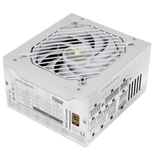 Fuente de Alimentación Mars Gaming MPB750PSI/ 750W/ Ventilador 14cm/ ATX 3.1/ PCIe 5.1/ 80 Plus Gold 8435693114161 MPB750PSIW TAC-FUENTE MPB750PSI WH
