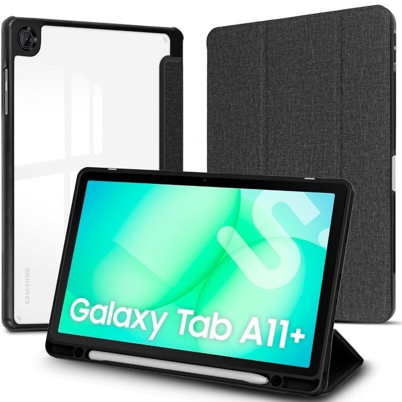 Funda con Teclado Subblim KeyTab Pro BT para Tablets Samsung Galaxy A11+/ Negra - Imagen 2