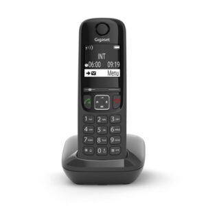 Gigaset AS690 Teléfono DECT/analógico Identificador de llamadas Negro 4250366854977 | P/N: S30852-H2816-D201 | Ref. Artículo: 1322033