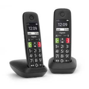 Gigaset E290 Duo Teléfono DECT/analógico Identificador de llamadas Negro 4250366864167 | P/N: L36852-H2901-D201 | Ref. Artículo: 1370427