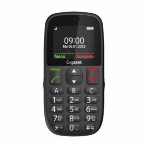 59 cm (2.2") 90 g Negro Teléfono para personas mayores 4255781906126 | P/N: S30853-H1230-R101 | Ref. Artículo: 1396082