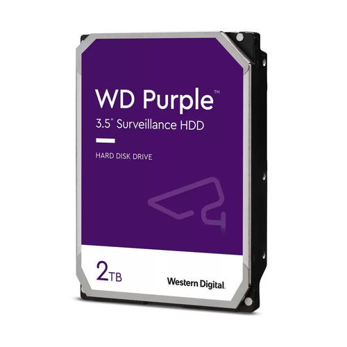 HDD WD 3.5" 2TB 5400RPM SATA3 PURPLE - Imagen 2