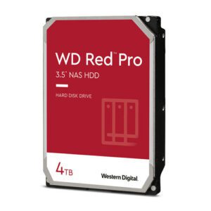 HDD WD 3.5" 4TB 7200RPM SATA3 RED PRO  P/N: WD4005FFBX | Ref. Artículo: WD4005FFBX