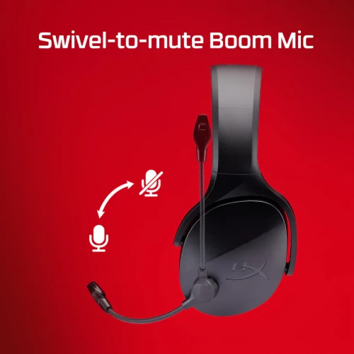 HP HyperX Cloud Jet: auriculares gaming inalámbricos (negro) - Imagen 4