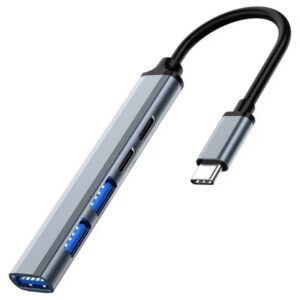 HUB EWENT USB 3.2 GEN TIPO-C GRIS 8052101433333 EW1149