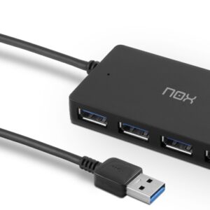 HUB NOX USB 3.0 4 PUERTOS 8436587972515 NXLITEHUBONE