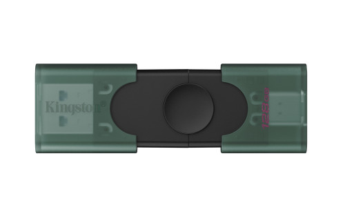 Kingston Technology DataTraveler 128GB USB-A + USB-C 3.2 Gen 1 DuoG2 0740617351774 | P/N: DTDEG2/128GB | Ref. Artículo: 1402415
